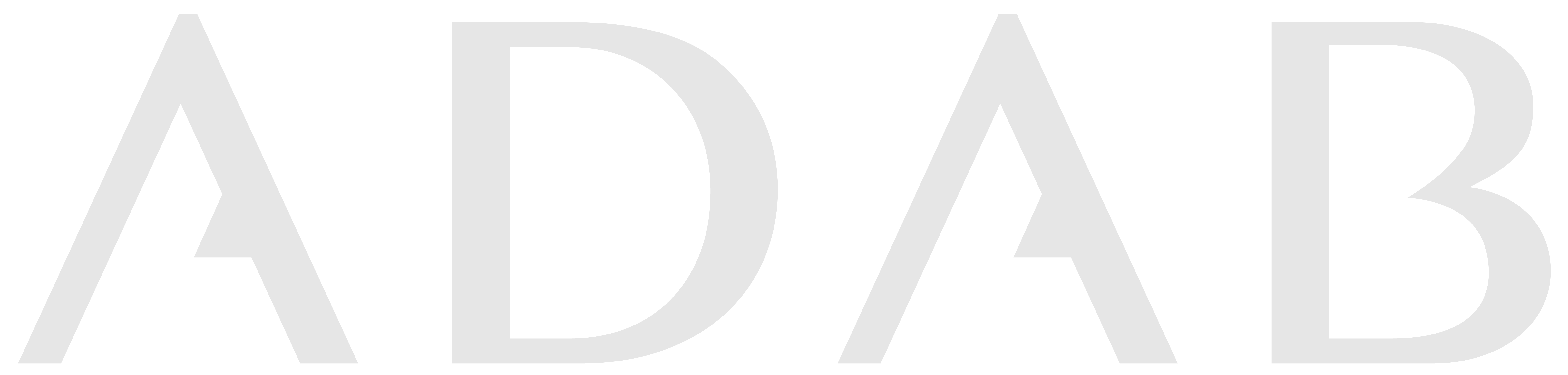 logo horizontal em cor branco escrito ADAB